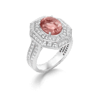 4.91ct-Oval-Sri-Lankan-Padparadscha-Sapphire-Cocktail-Ring-In-18ct-White-Gold-with-Diamonds