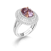 7.44ct-Oval-Padparadscha-Sapphire-and-Diamond-Ring-In-18ct-White-Gold