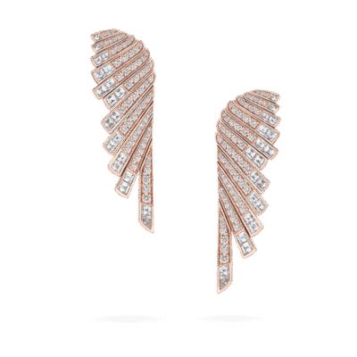 Garrard-Wings-Jewellery-Collection-Rising-Round-and-Calibre-cut-Diamond-Earrings-in-18ct-Rose-Gold