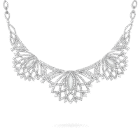 Lotus-Jewellery-Collection-Lotus-Petal-High-Jewelery-Diamond-Necklace-In-18K-White-Gold-with-Mother-of-Peal