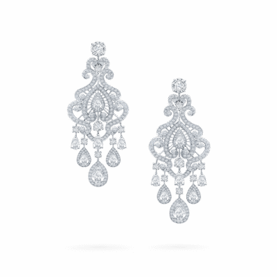 White-Rose-High-Jewellery-Diamond-Earrings-In-18ct-White-Gold